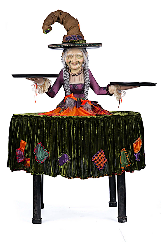 Katherine’s Collection Gertrude Grimoir Witch Cupcake Server