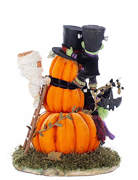 Katherine’s Collection Ghouls Building Pumpkin Man