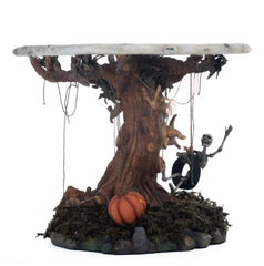 Katherine's Collection Halloween Hollow Tree Cake Plate