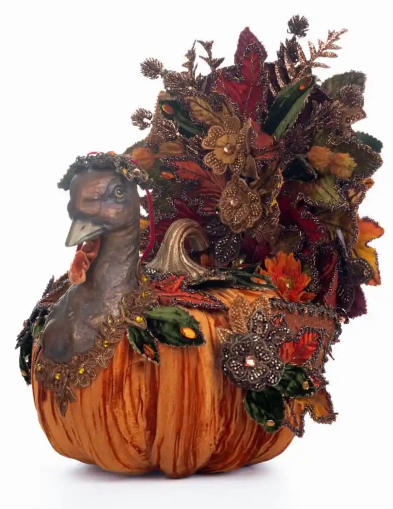 Katherine’s Collection Harvest Forage Pumpkin Turkey