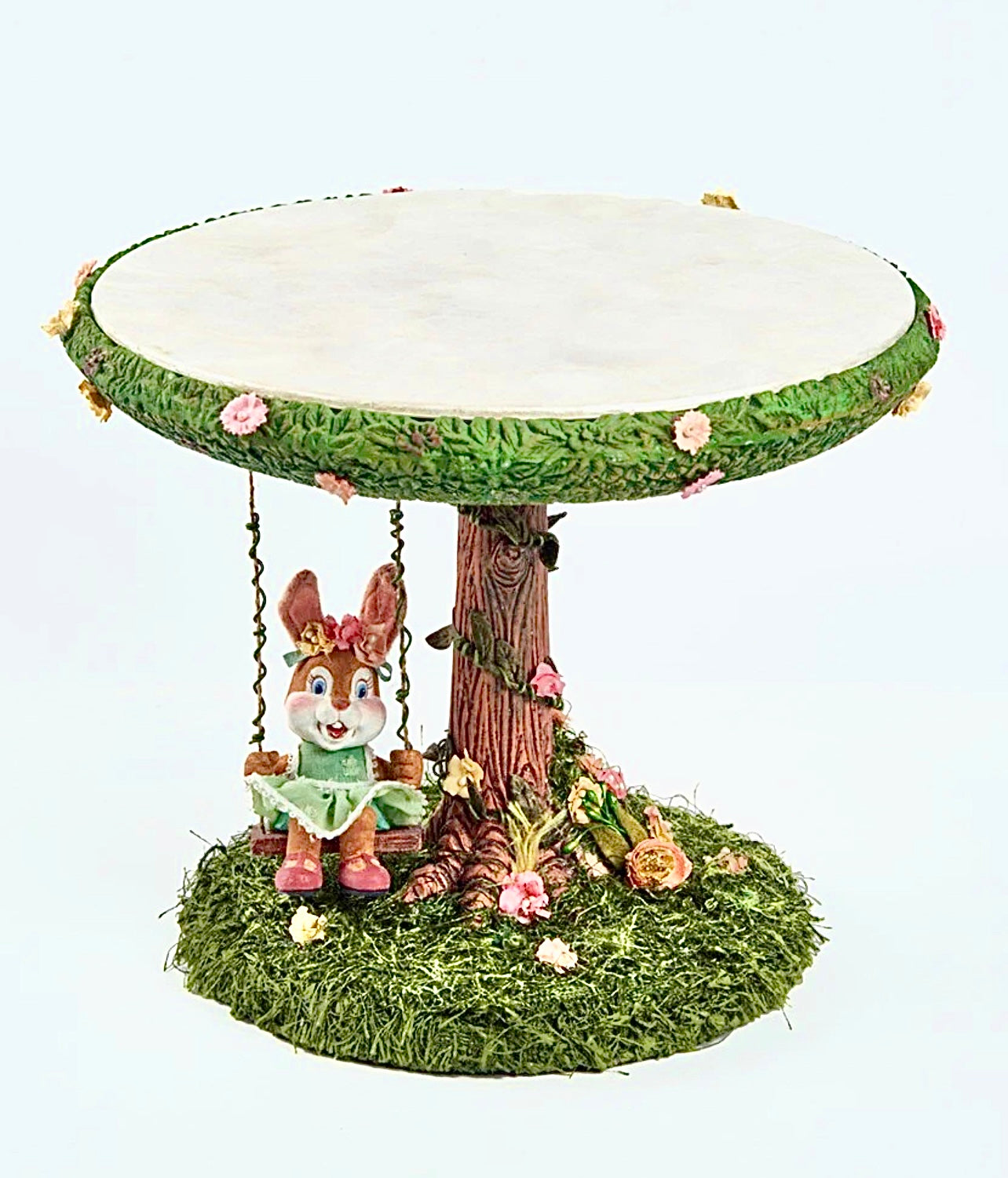 Katherine’s Collection Swinging into Spring Cake Plate
