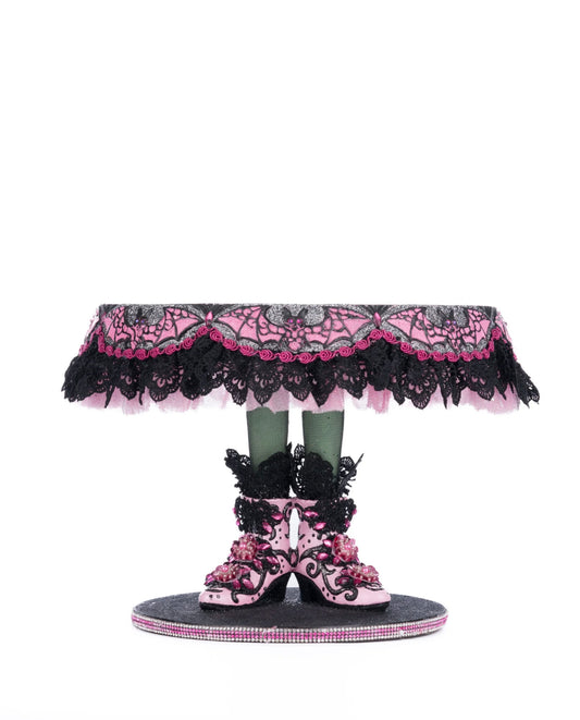 Katherine’s Collection Witch Boots Cake Plate