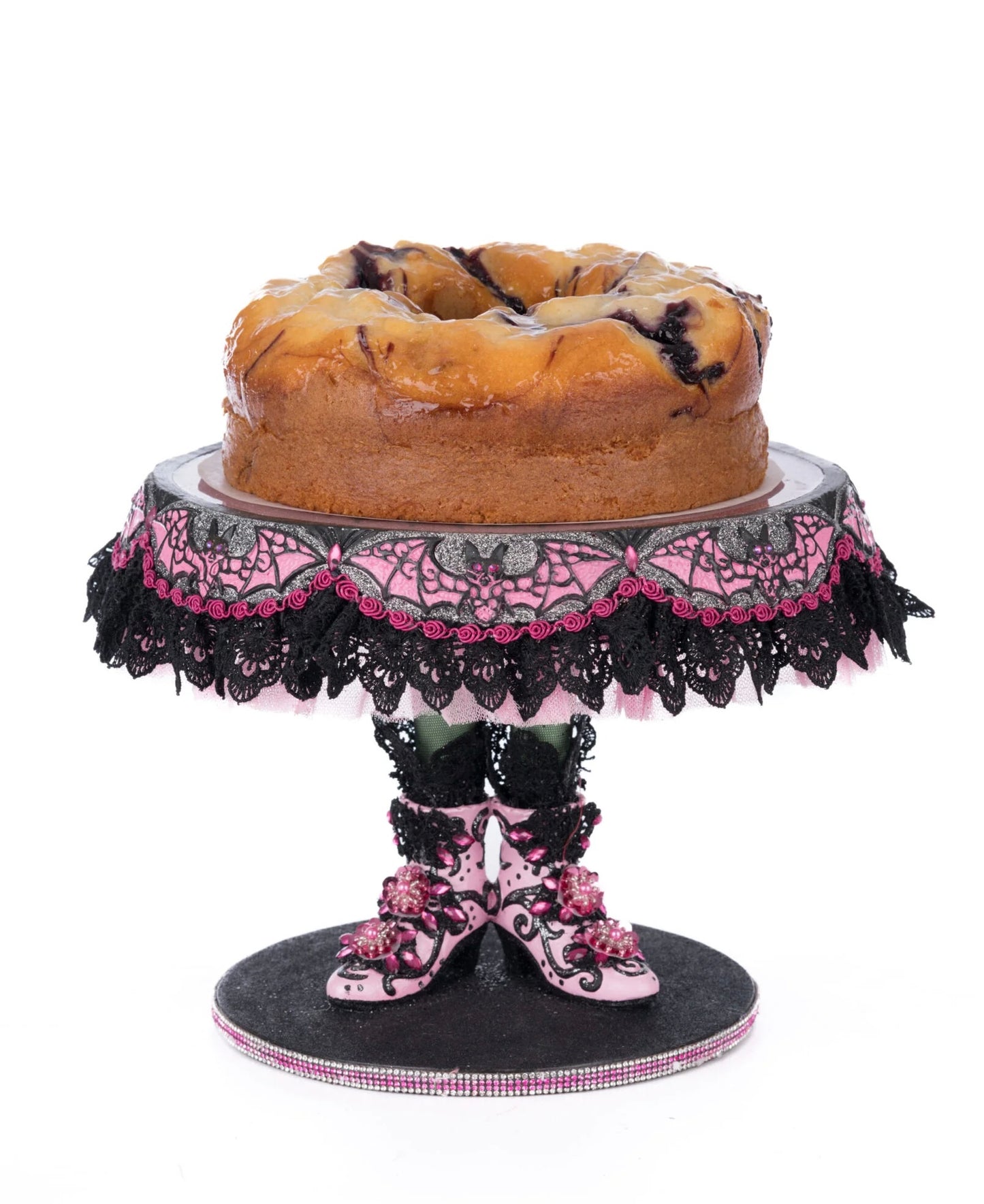 Katherine’s Collection Witch Boots Cake Plate