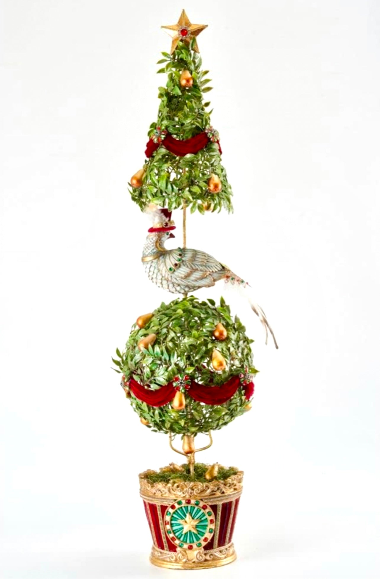 Katherine’s Collections  Partridge in a Pear Tree Topiary