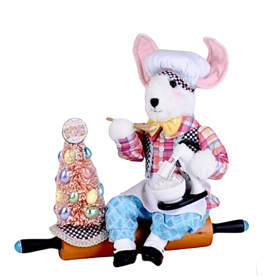 Kitchen Bunny on Rolling Pin