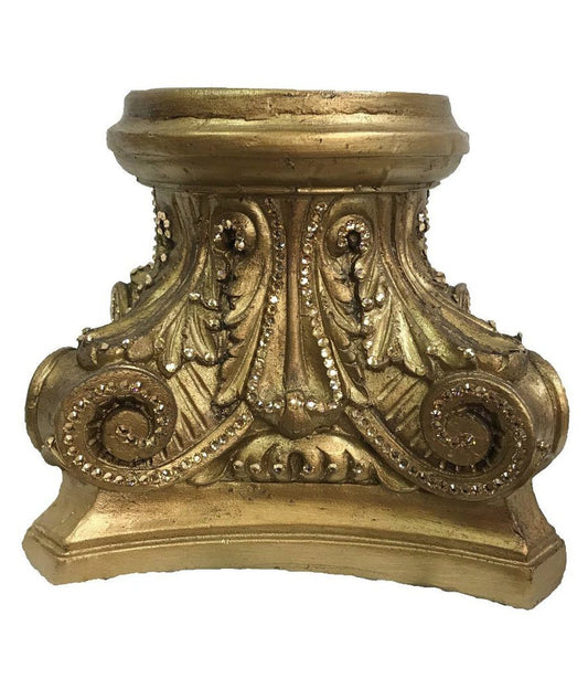 Large_swarovski_jeweled_candle_base-Large_candle_holder-jeweled_capital-old_world_decor