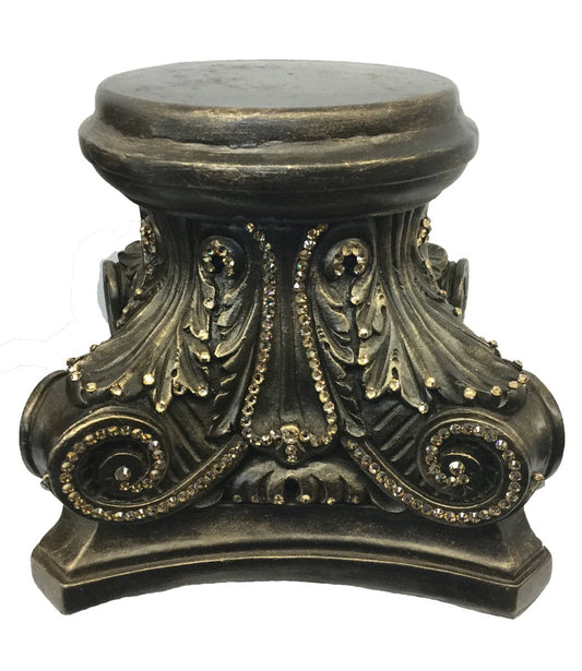 Large_swarovski_jeweled_candle_base-Large_candle_holder-old_world_decor_grande