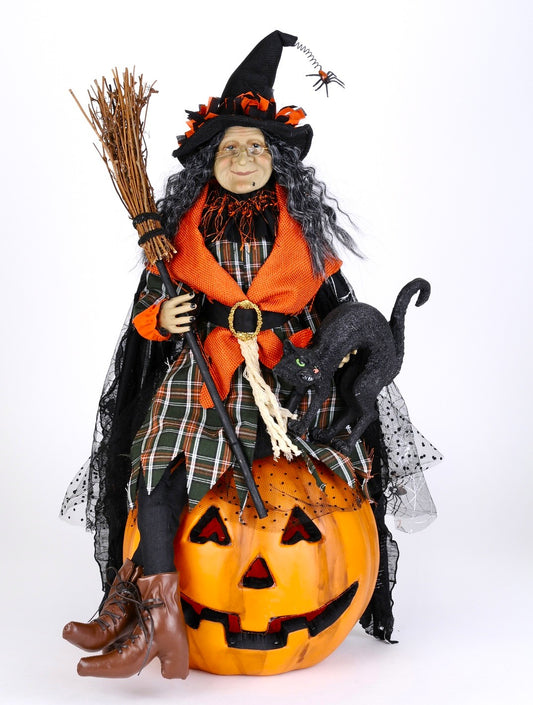 Lighted Ida Witch