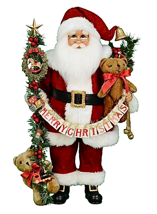 Lighted Musical Christmas Santa