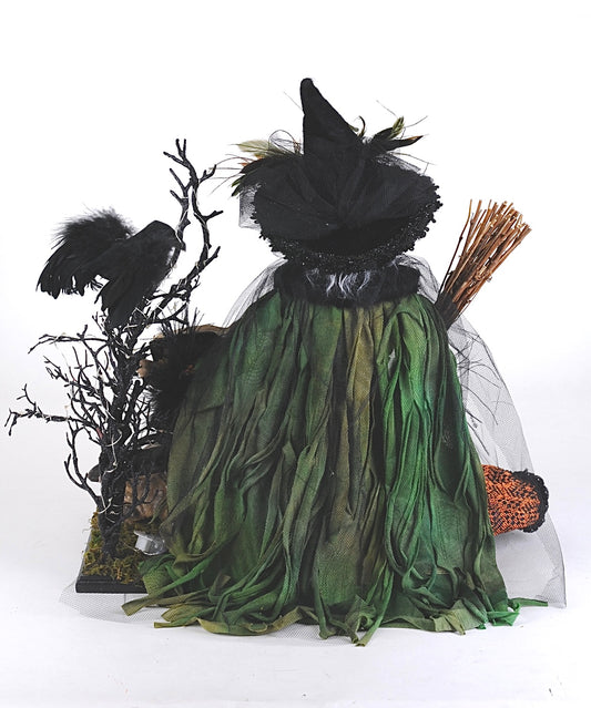 Lighted Sitting Edith Witch