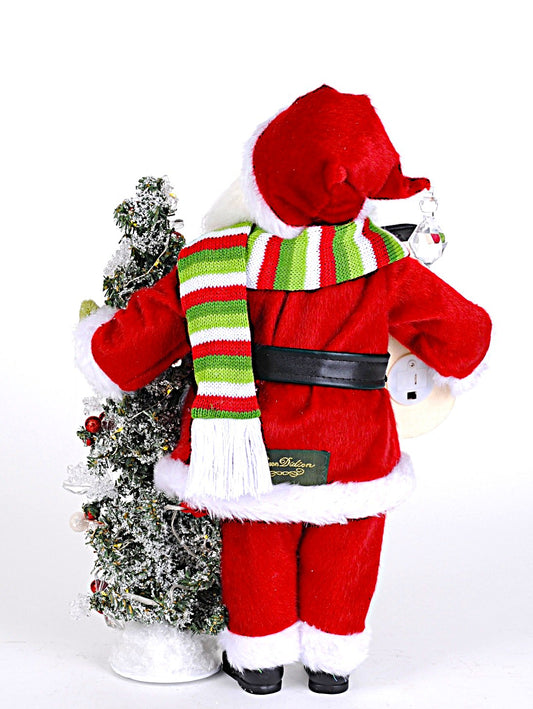 Lighted Snowy Days Santa
