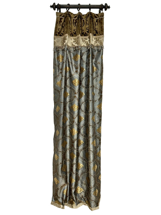 Designer Curtain Panel Style 7 Tranquility