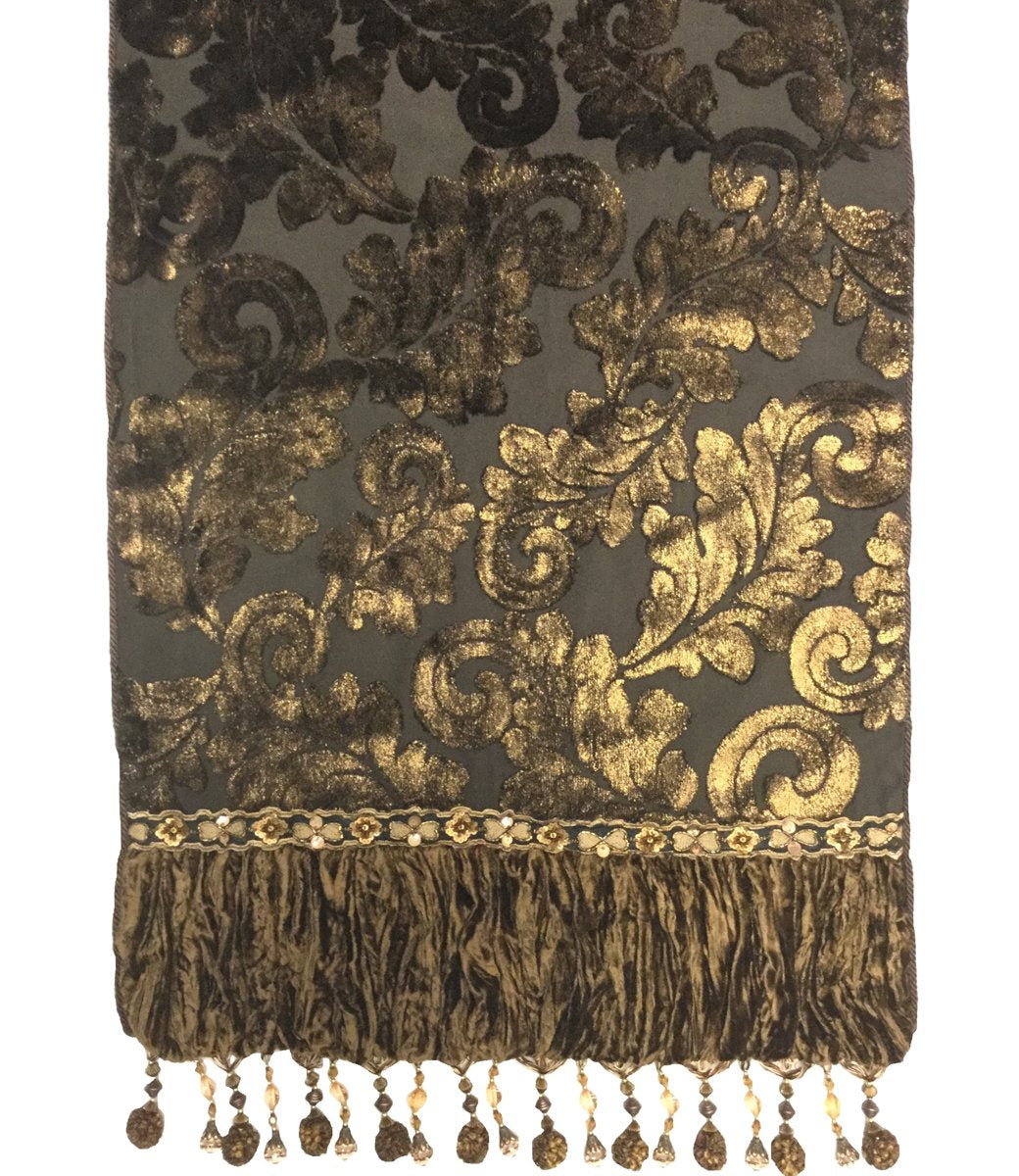 Luxury_table_runner-chocolate_brown_table_runner-old_world_table_runner-designer_table_runner-opulent_table_runner-dining_table_runner-reilly_chance