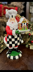 MacKenzie-Childs Bake Shop Santa