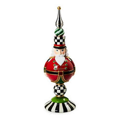 MacKenzie-Childs Granny Kitsch Nutcracker Finial