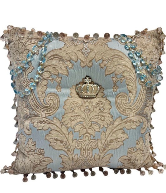 Luxury Decorative Pillow Marseille With Crown
