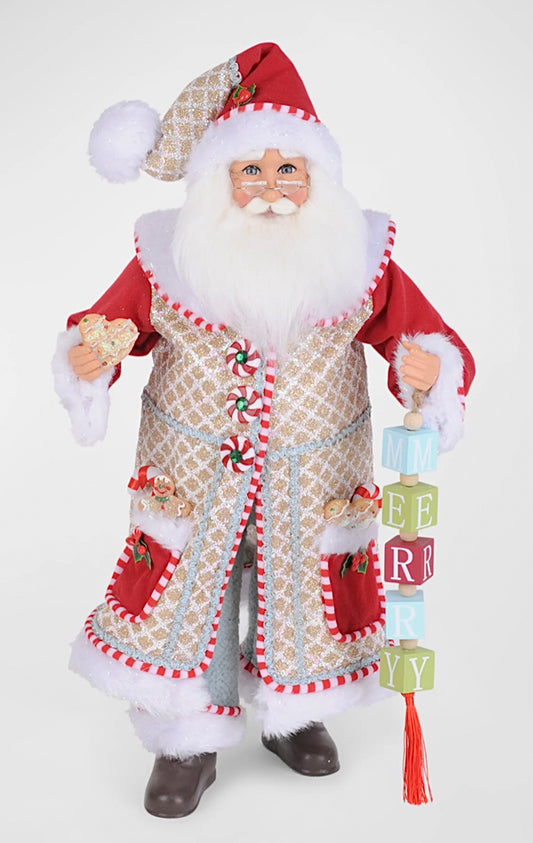 Merry Gingerbread Santa