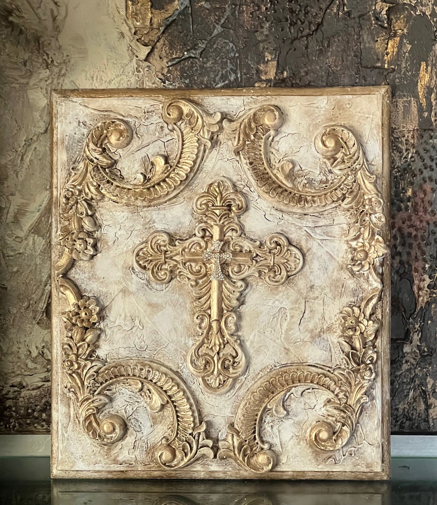 Michelle Butler Decorative Cross Wall Plaque