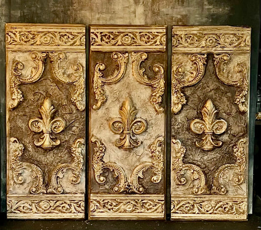 Michelle Butler Designs Set of Three Wall Plaques