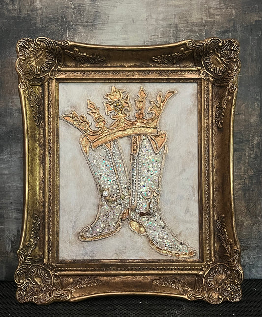 Michelle Butler Rhinestone Rodeo Queen Art Small