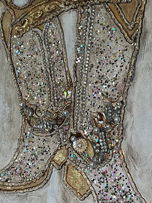 Michelle Butler Rhinestone Rodeo Queen Art