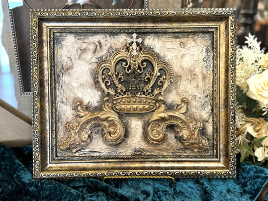 Michelle Butler Framed Crown Art
