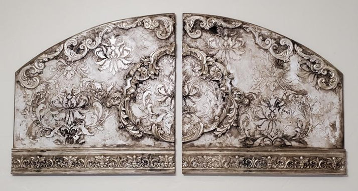 Michelle Butler Set of Two Arched Top Wall Plaques