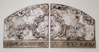 Michelle Butler Set of Two Arched Top Wall Plaques
