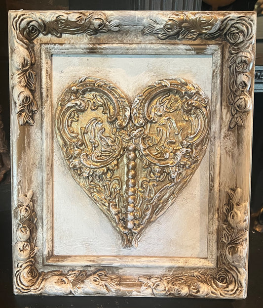 Michelle Butler Framed Heart Art LIMITED