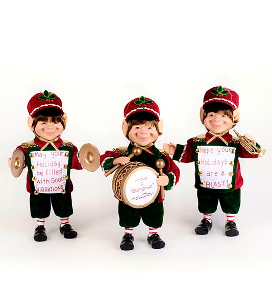 Musical Elf Set of 3