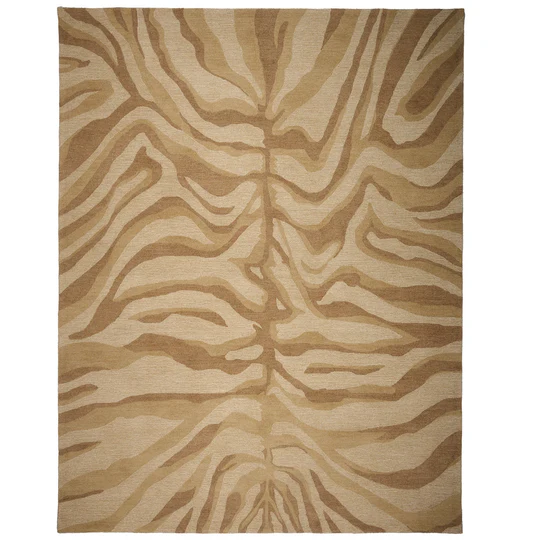 Serengeti-Zebra Beige Rug