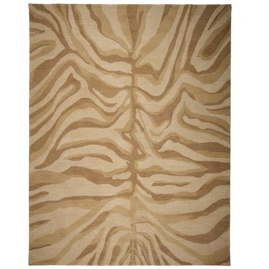 Serengeti-Zebra Beige Rug