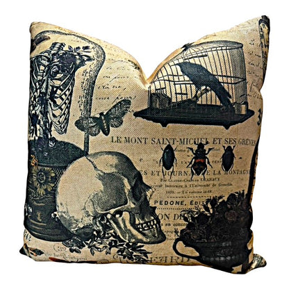 Skull Halloween Pillow