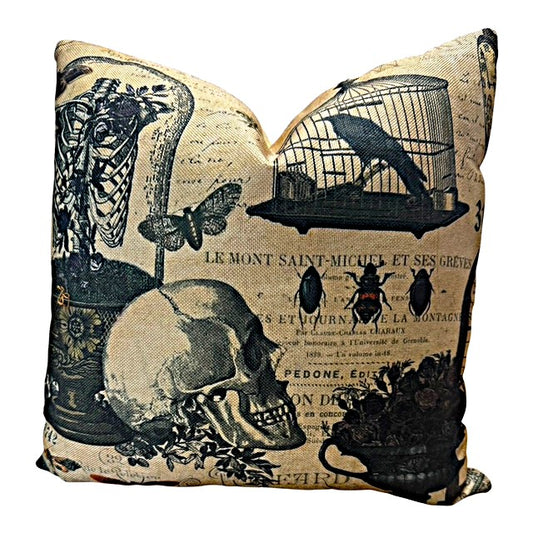 Skull Halloween Pillow