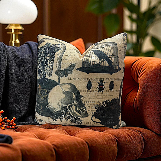 Skull Halloween Pillow