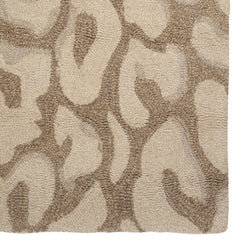 Serengeti-Leopard Taupe Rug