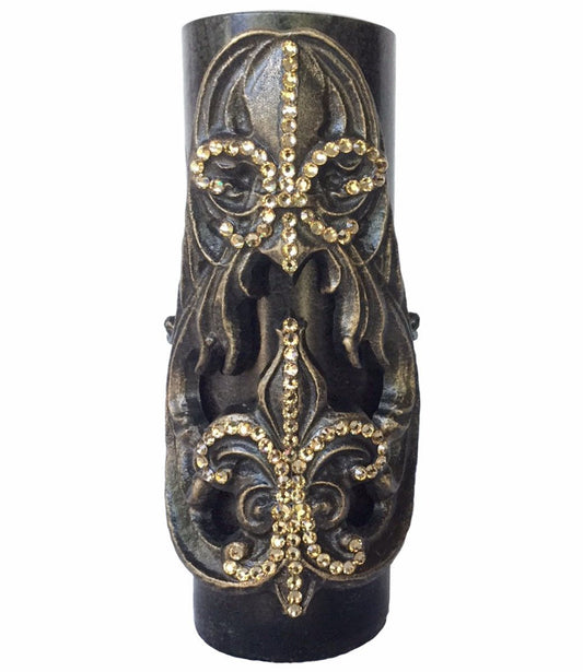 Triple_scent6ed_decorative_brown_candle-roasted_chestnut-3x9-bronze_jeweled_firescreen-sir_olivers-reilly_chance_collection_grande