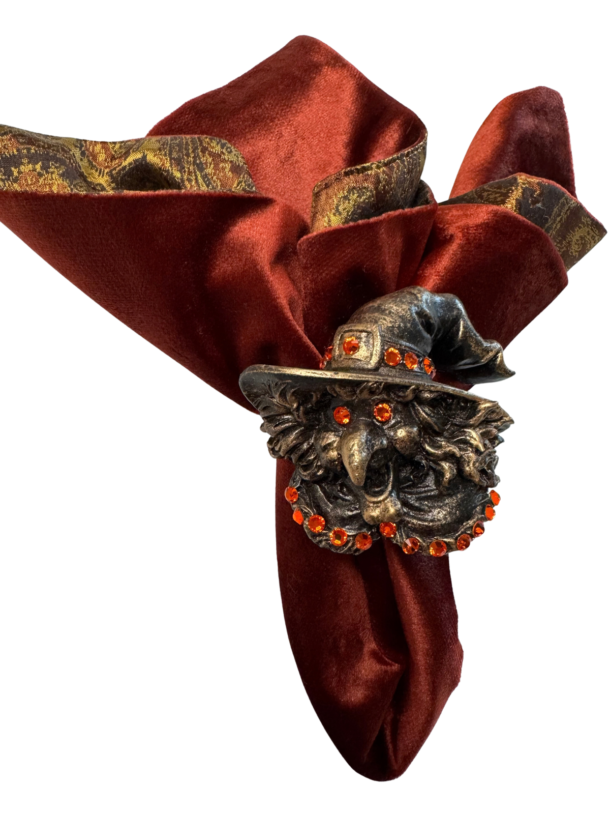 Jeweled Wicked Witch Napkin Ring
