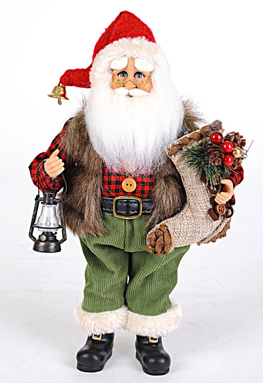 Woodland Stocking Santa