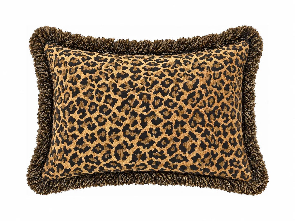 Rectangle Lumbar Pillow - Leopard