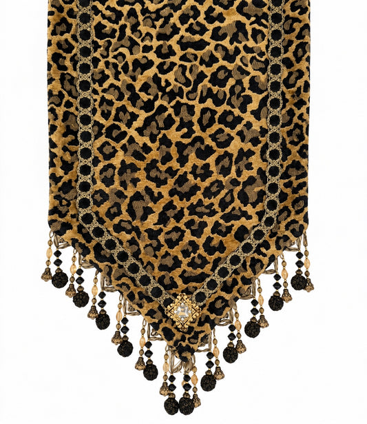 Designer Table Runner - Leopard