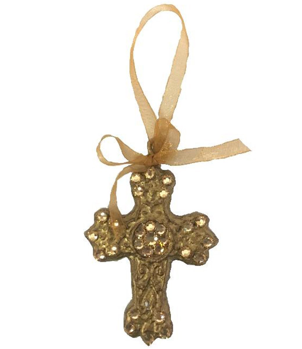 Christmas Ornament Jeweled Small Celtic Cross Ornaments