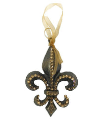 Christmas Ornament Jeweled Fleur De Lis Ornaments