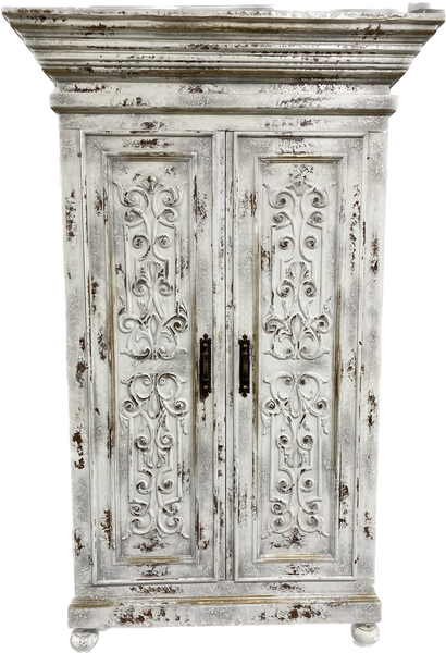 Armoire 3 étagères L243xP43xH81cm