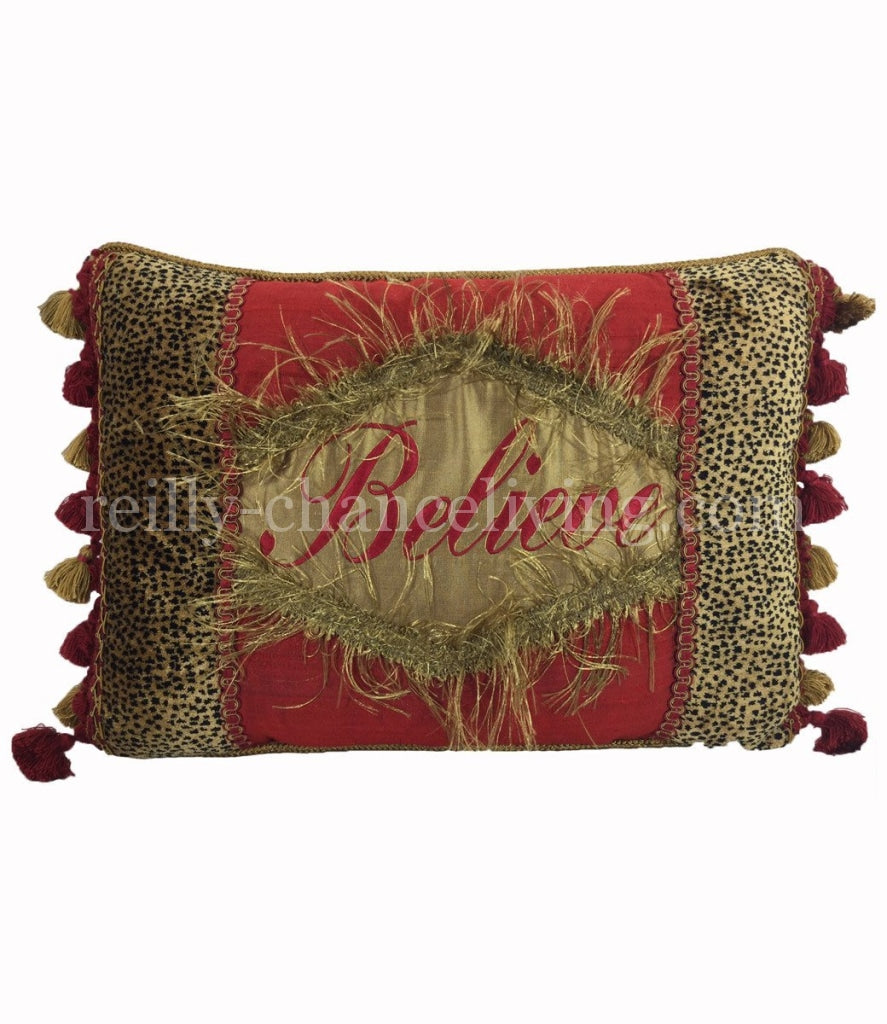 Christmas_pillow-velvet_cheetah-holiday_pillow-red_silk-tassel_fringe-reilly_chance_collection_grande