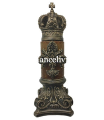 Decorative_candle-6x9_decorative_candle_base-fleur_de_lis_candle-jeweled_candle_and_jeweled_base-old_world_decor-sir_oliver_s_candles-jeweled_capital-reilly_chance_collection_lar
