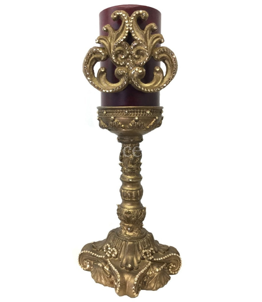 Decorative_candles-jeweled_candle_holder-candlesticks-swarovski_crystals-sir_oliver_s-reilly_chance_collection_grande