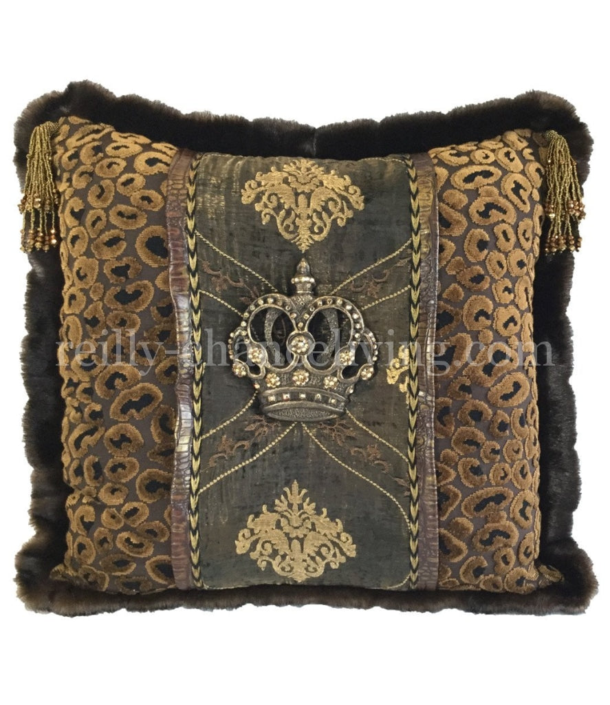 Decorative_pillow-accent_pillow-leopard_print-swarovski_crystal_crown-faux_mink-reilly_chance_collection_grande