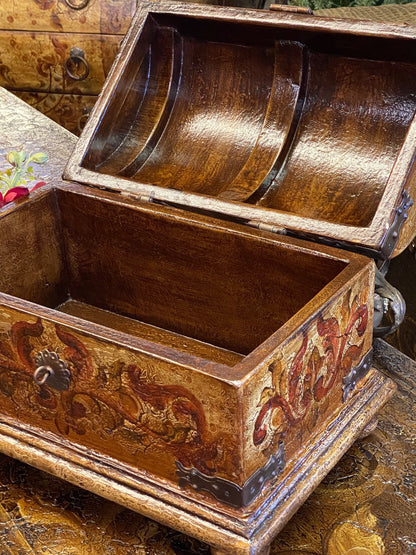 Decorative_tabletop_box-hand_carved_wood_treasure_chest_box-old_world_decor-tuscan_home_decor-reilly_chance
