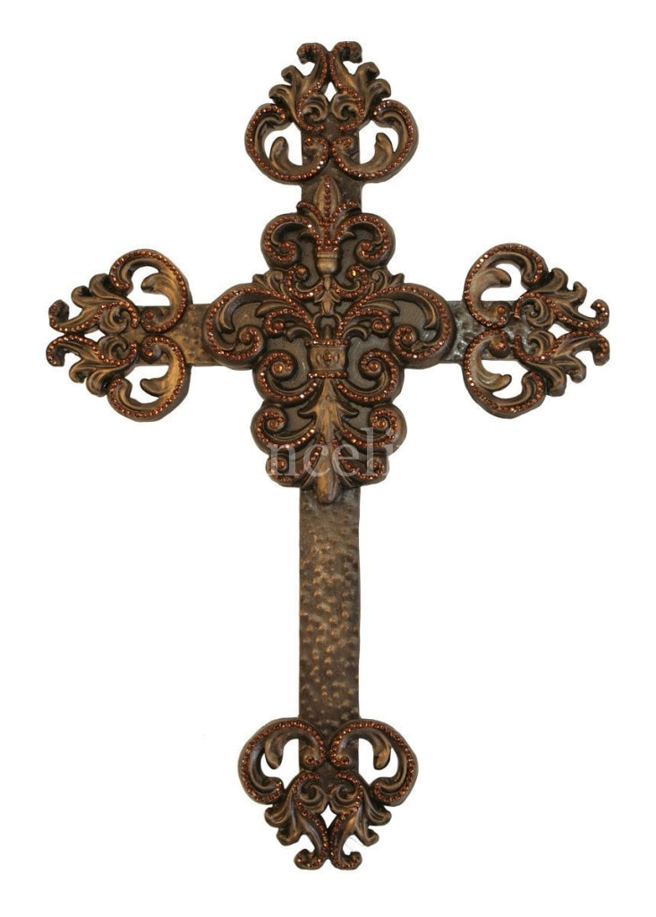 Decorative_wall_cross-swarovski_crystals-fancy-bronze-sir_olivers-reilly_chance_collection_grande